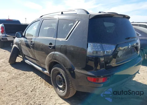 2012 Mitsubishi Outlander Es z USA, uszkodzony, nr VIN JA4AS2AW7CU007788